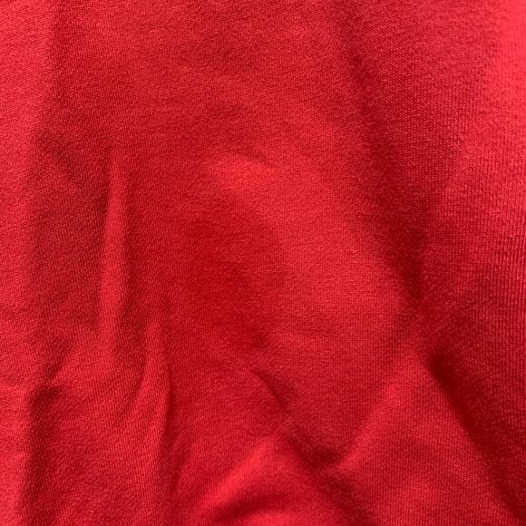 PS by PAUL SMITH Size L Red Blue Mixed Fabrics Cotton Hooded Sweatshirt - Picture 7 of 7